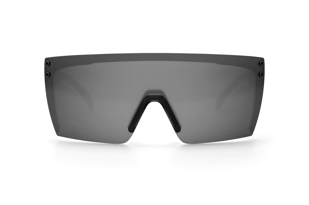 Lazer Face Sunglasses: Silver Z87