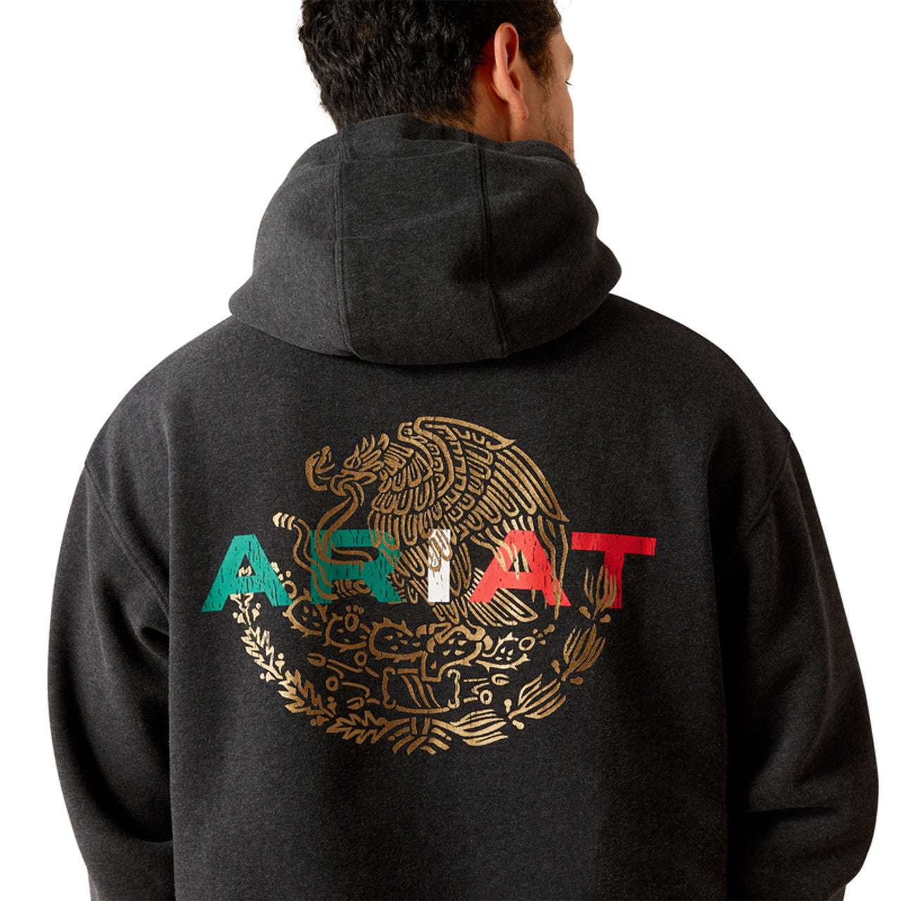 Sudadera con capucha y bandera de México