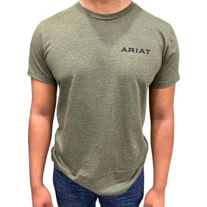 Men's Ariat Michoacan T-shirt -Military Heather