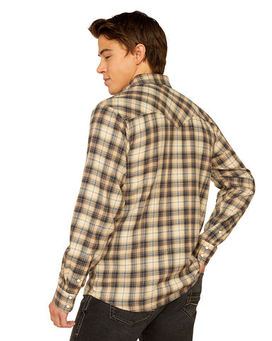Holin Retro Snp Ls Shrt