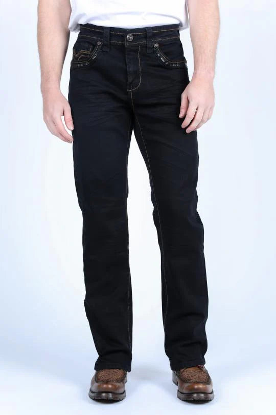 Men's Platini Holt Slim Boot Cut Jeans