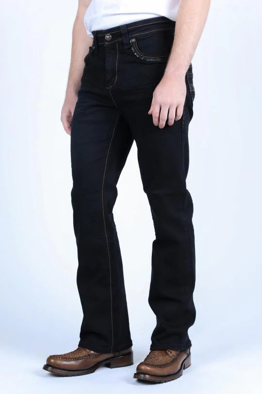 Vaqueros de corte de bota Holt Slim
