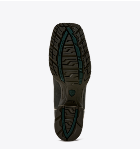 Bota vaquera Hybrid Rancher con punta cuadrada ancha