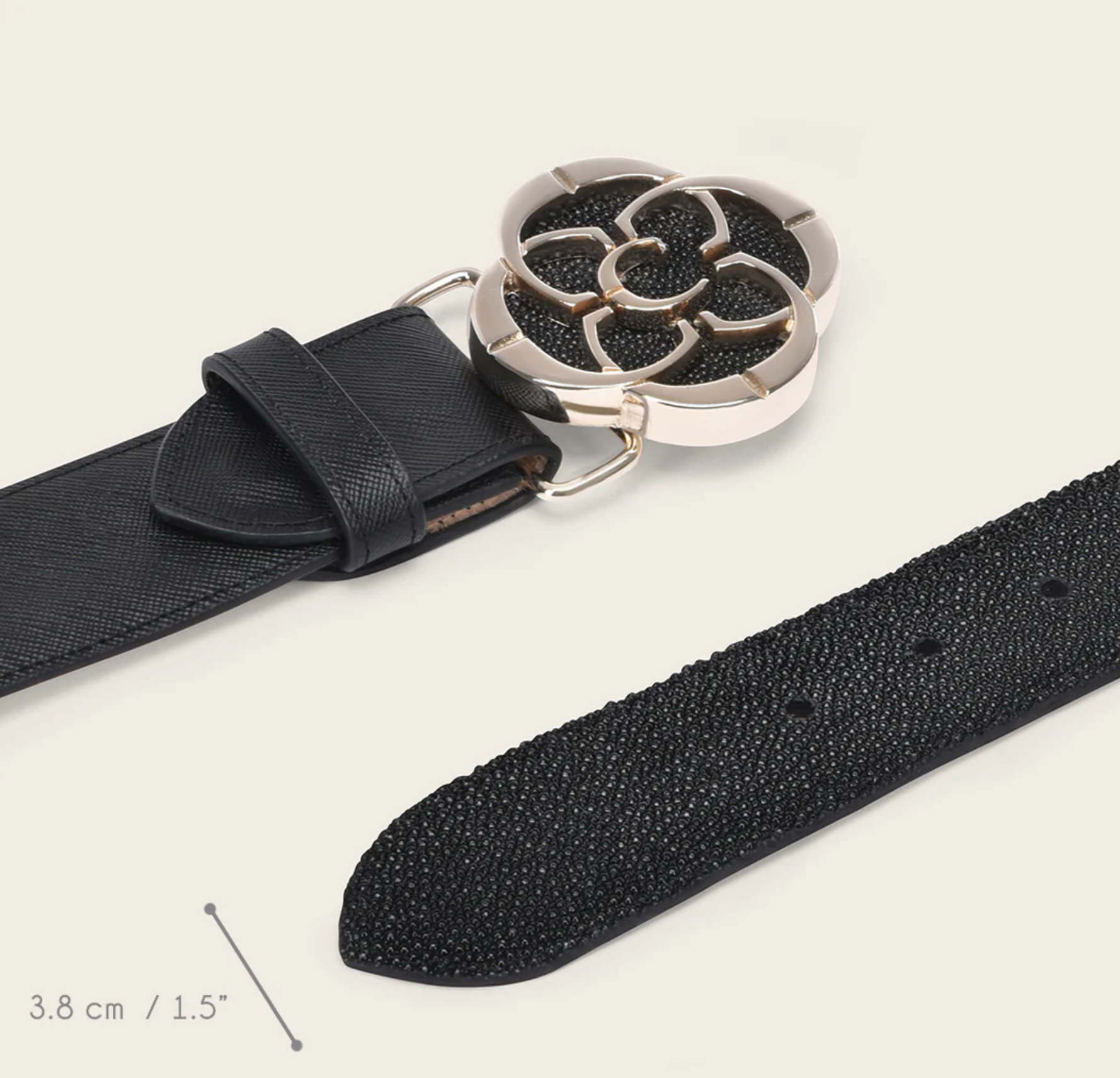 Genuine Stingray Leather Belt
