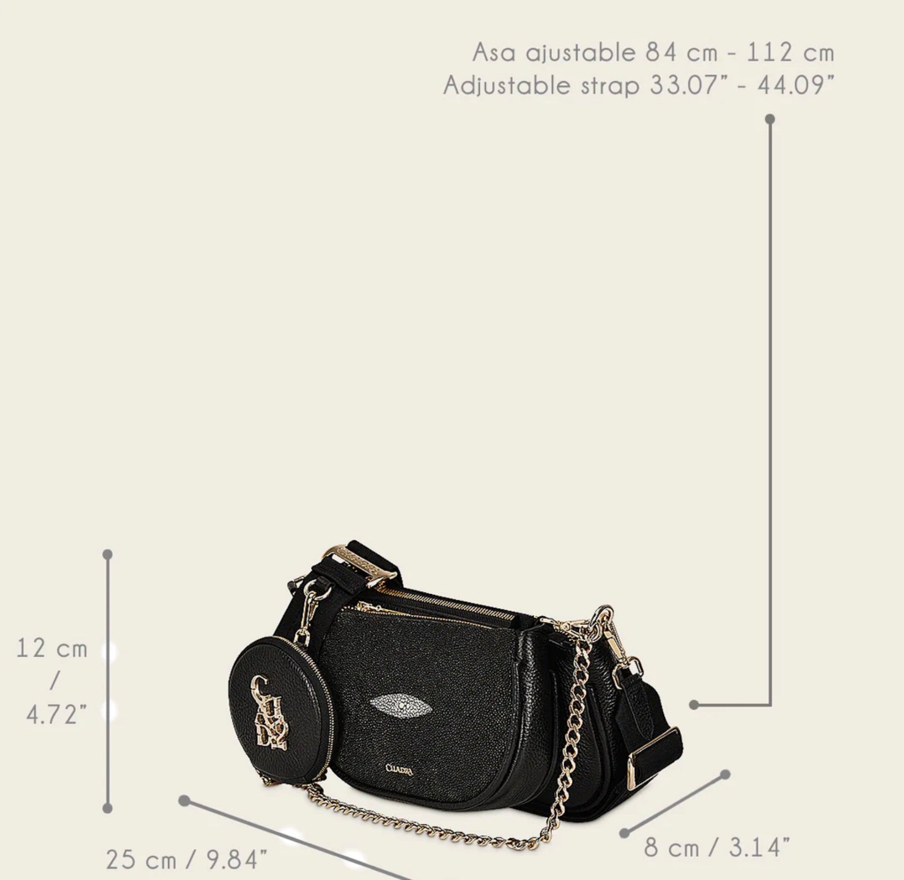 Stingray Zipper Bag