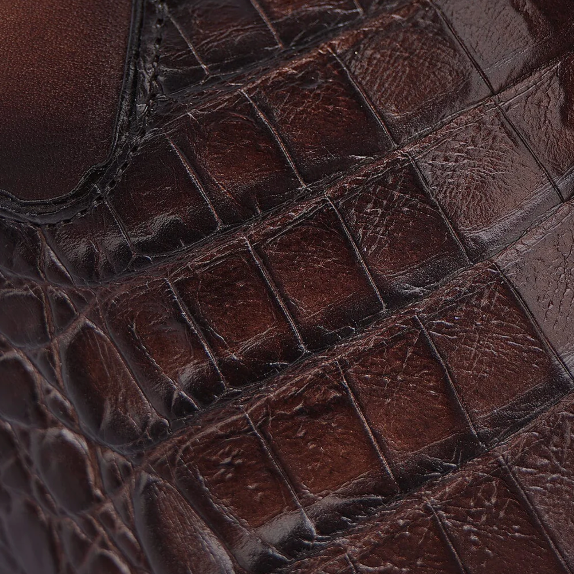 Genuine Alligator Leather Dress Boot