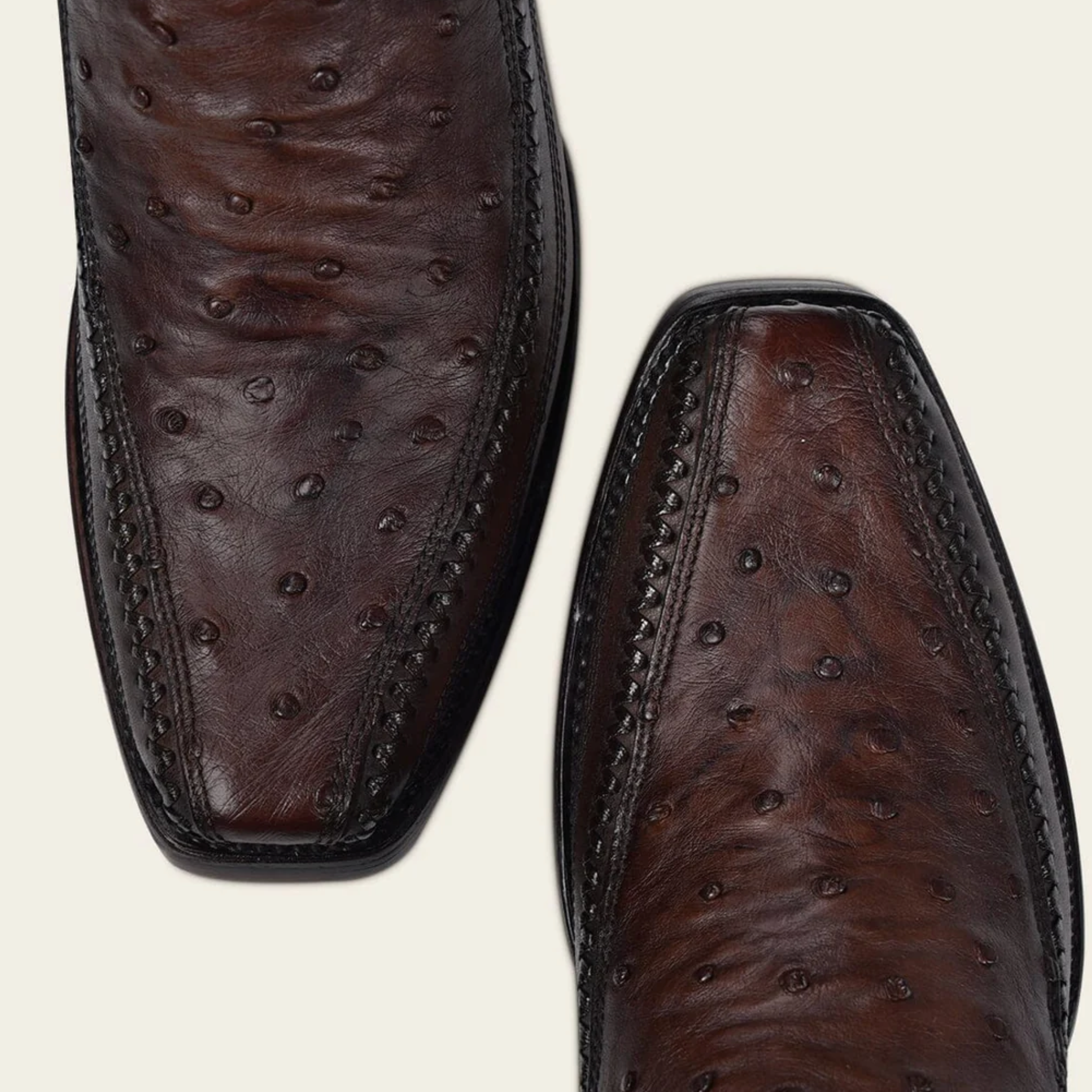 Genuine Ostrich Leather Casual Boot