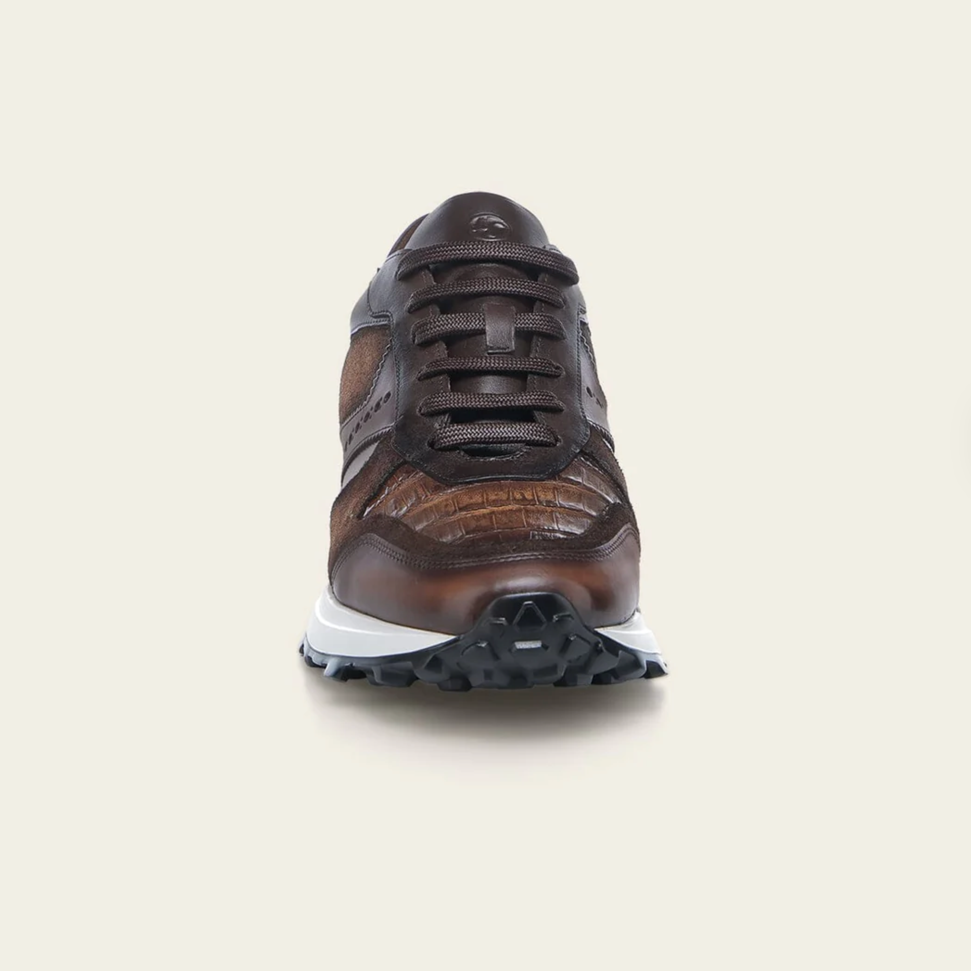 Genuine Cayman Leather Sneakers