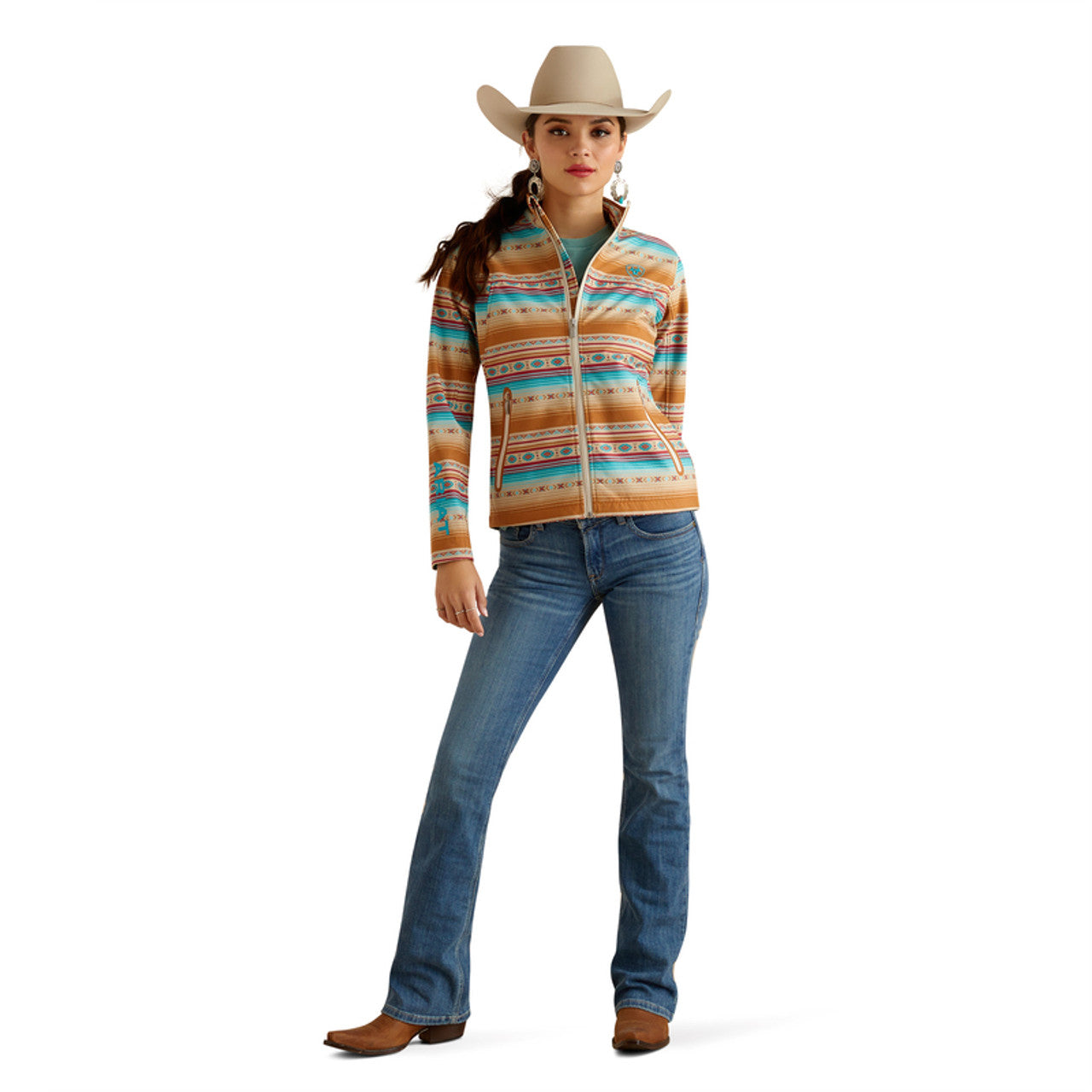 New Team Softshell Print Jacket