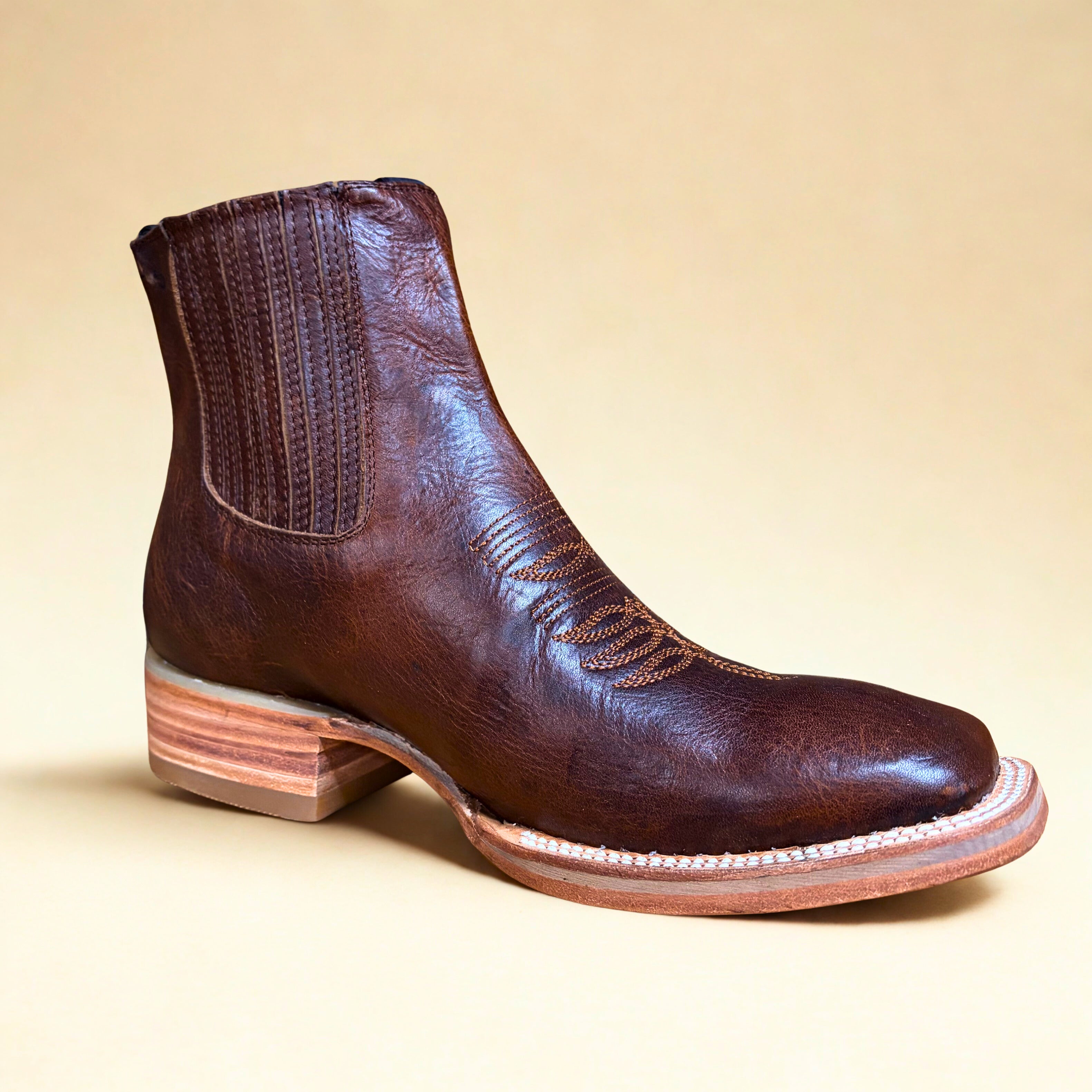 Cerro 1700 Whisky Cafe Square Toe Botin