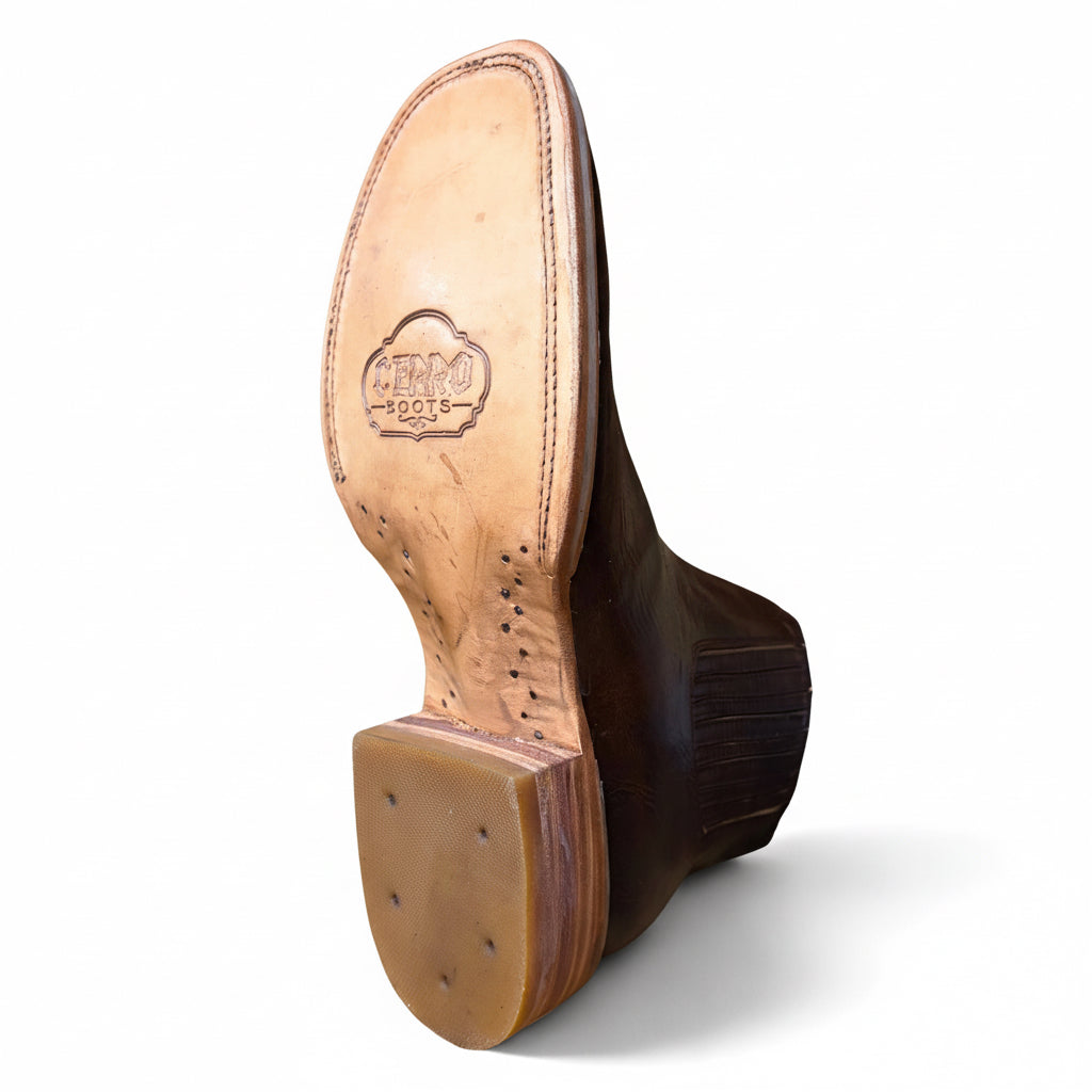 Cerro 1700 Whisky Cafe Square Toe Botin