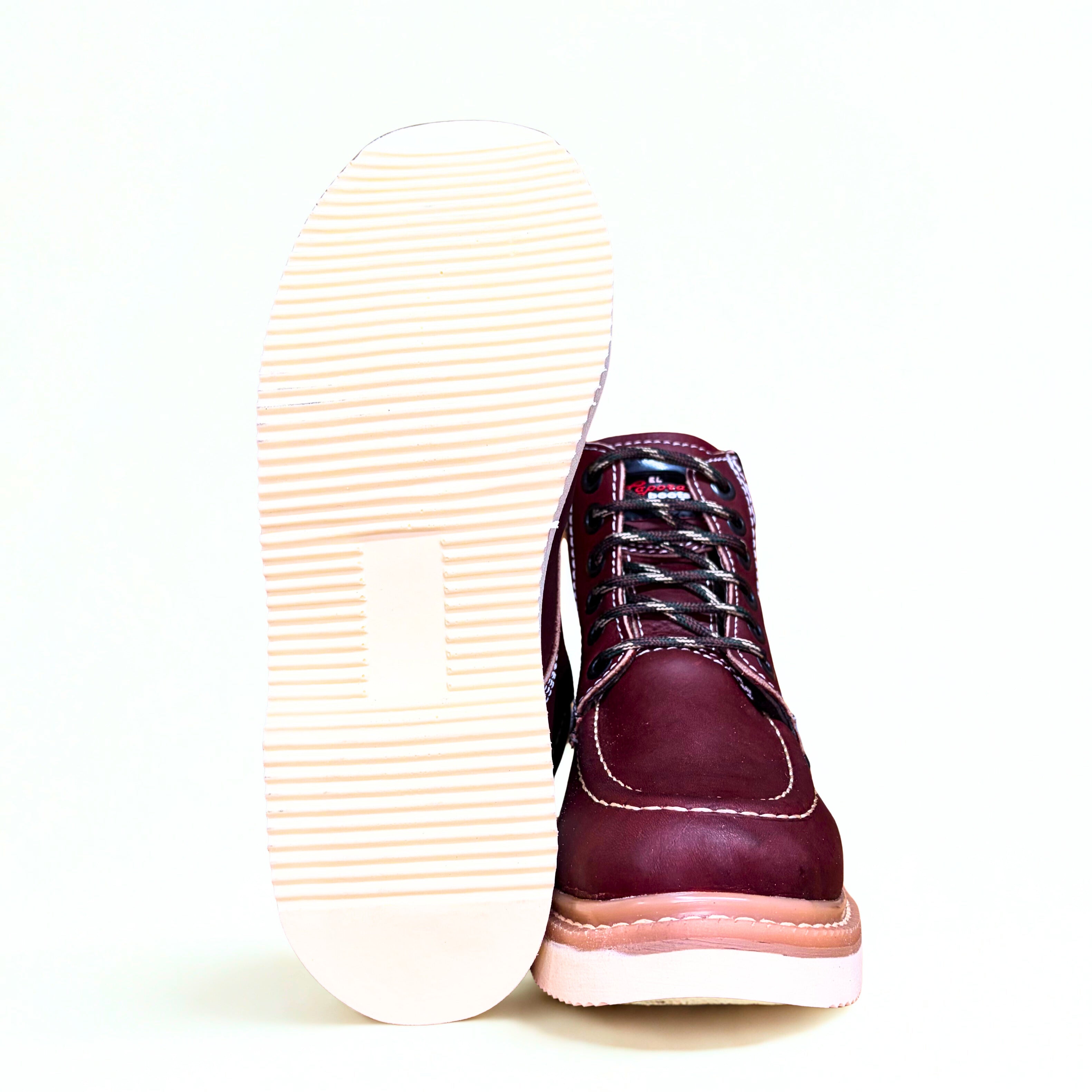 Cerro Piel Shedron Rayas Ambar Work Boot