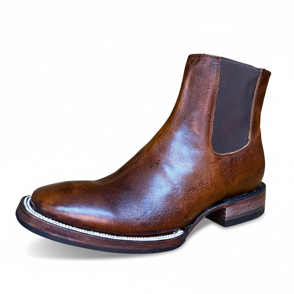 Cerro Flooter 1760 Whisky Cafe Square Toe Botin