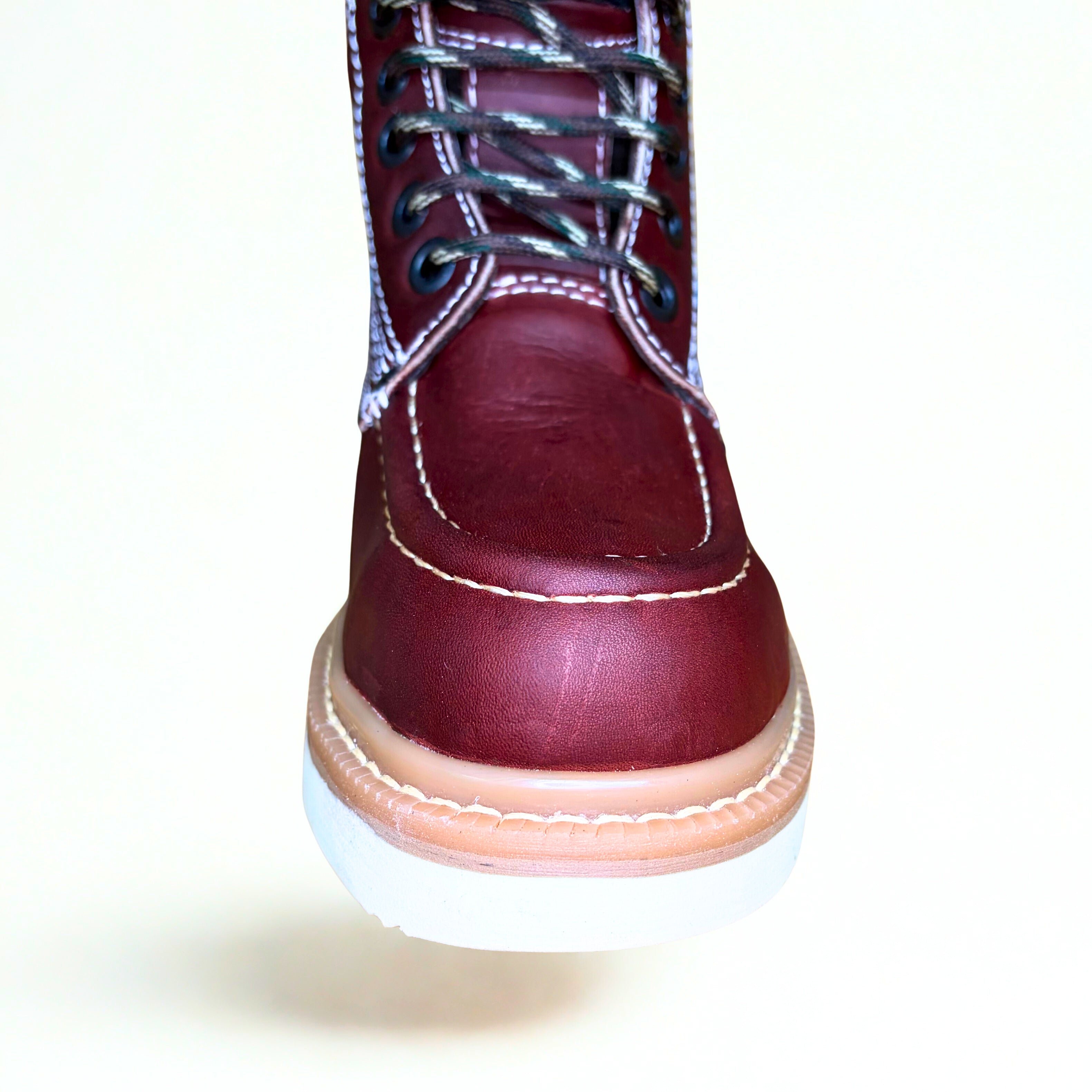 Cerro 535 Piel Shedron Rayas Casco Work Boot