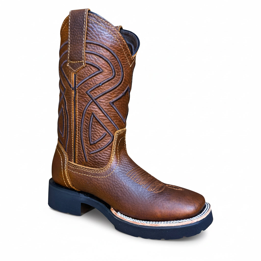 Cerro CT Crazy Ocre Square Toe Boot