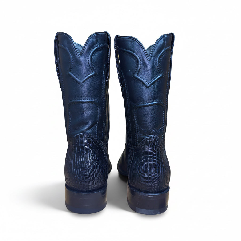 Lizard Teju Black Roper Boot