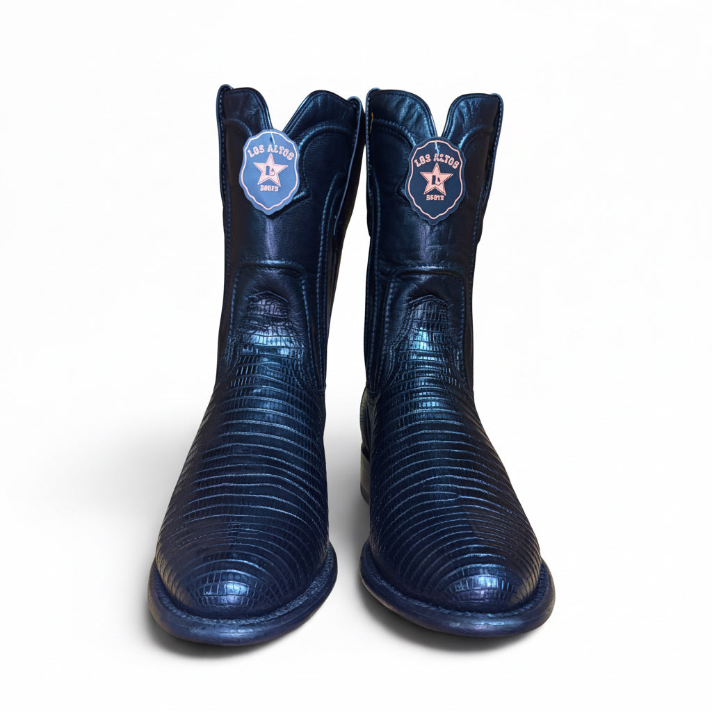 Lizard Teju Black Roper Boot