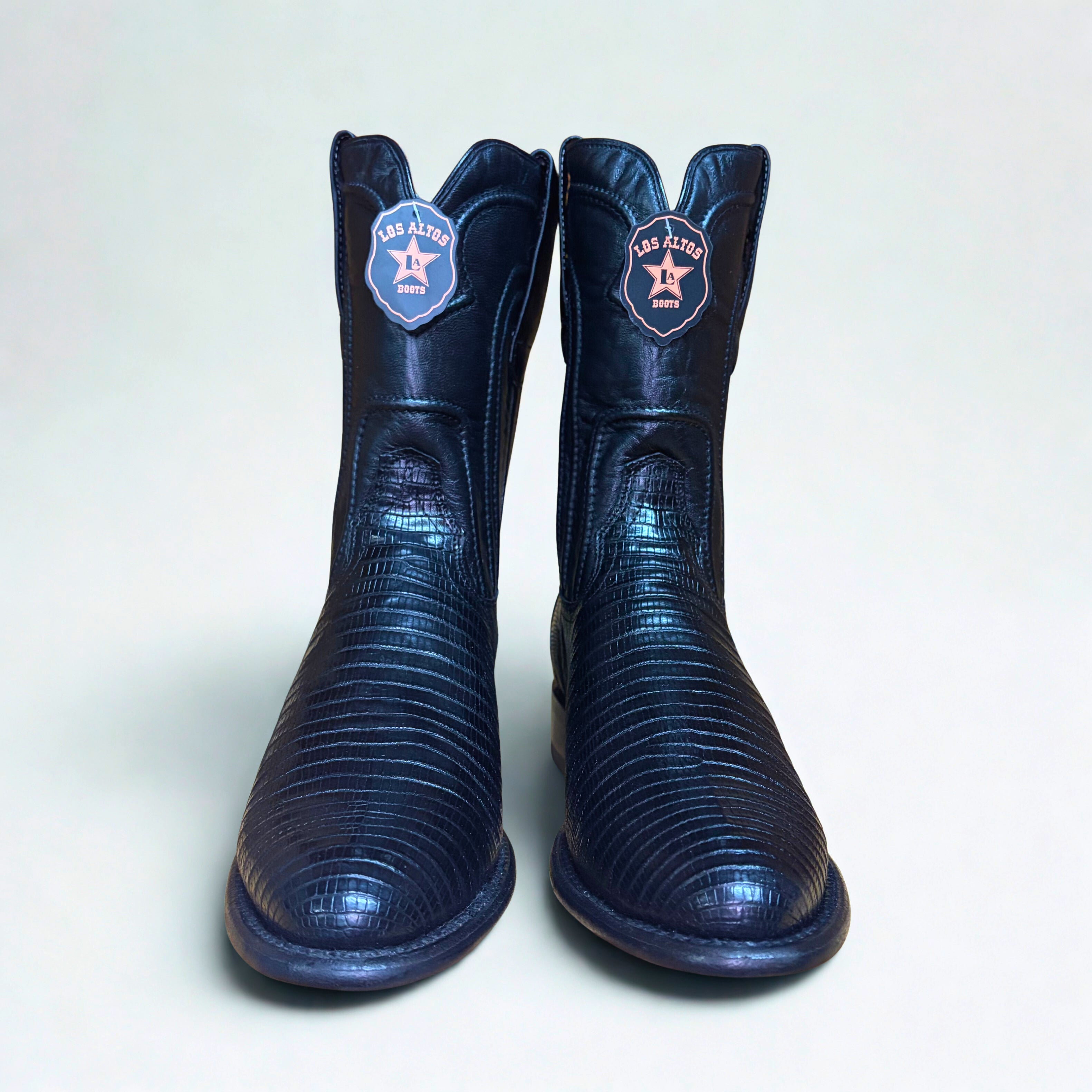 Lizard Teju Black Roper Boot