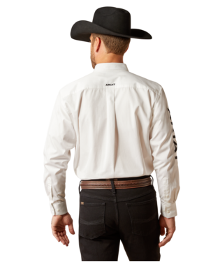 Ariat Mens Team Logo Twill Classic Fit Shirt