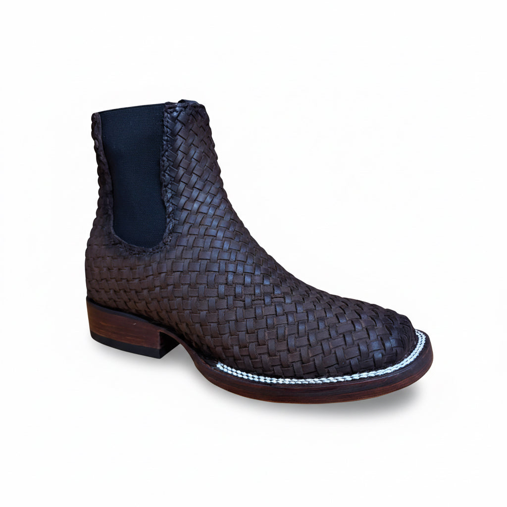 Cerro Petatillo Cafe Square Toe Botin