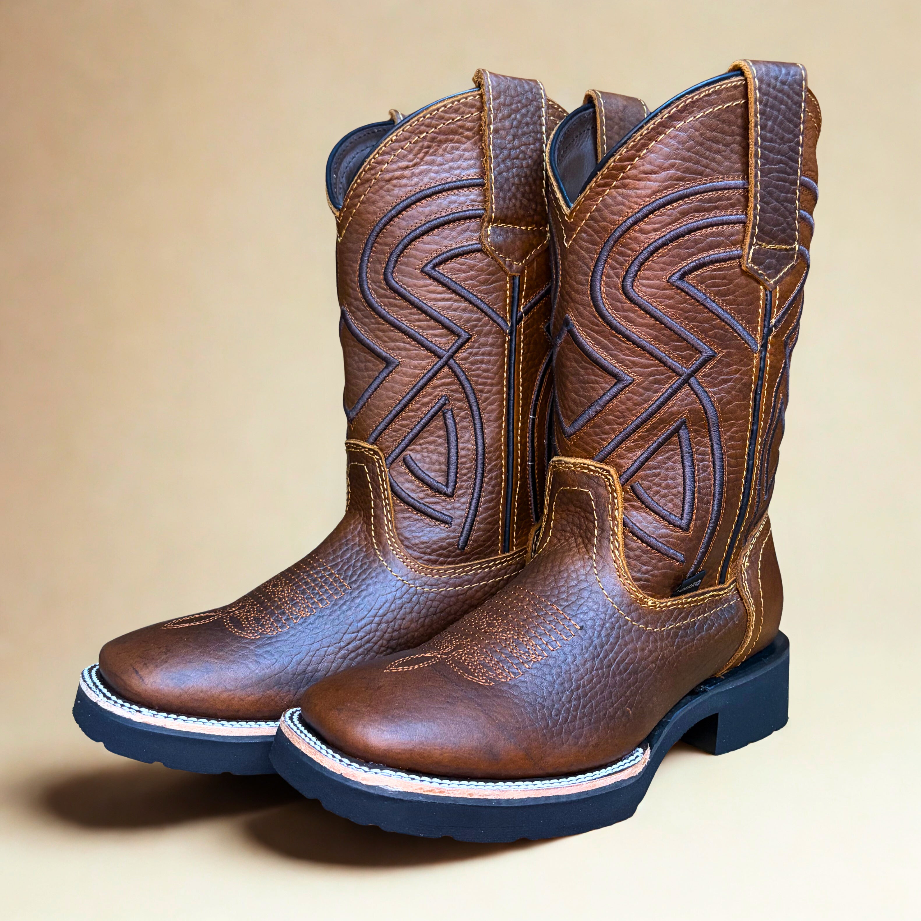 Cerro CT Crazy Ocre Square Toe Boot