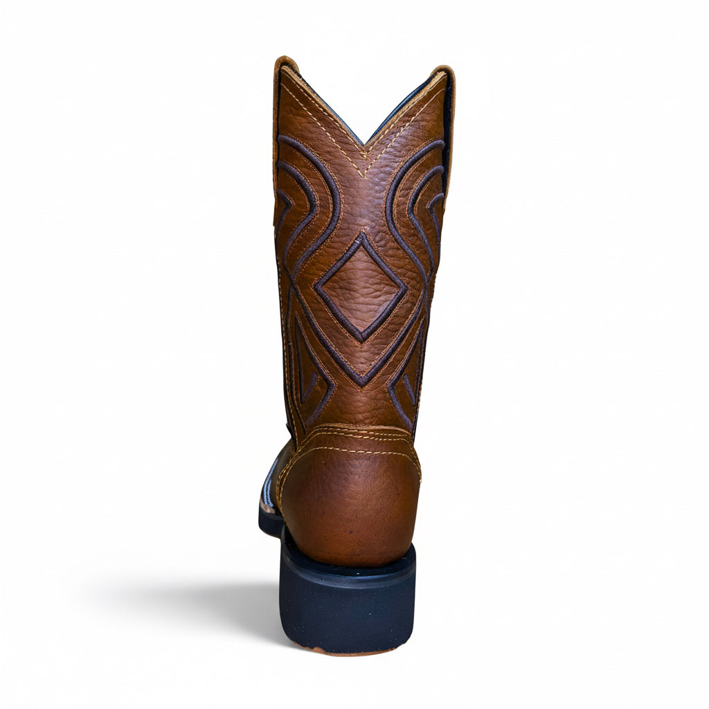 Cerro CT Crazy Ocre Square Toe Boot