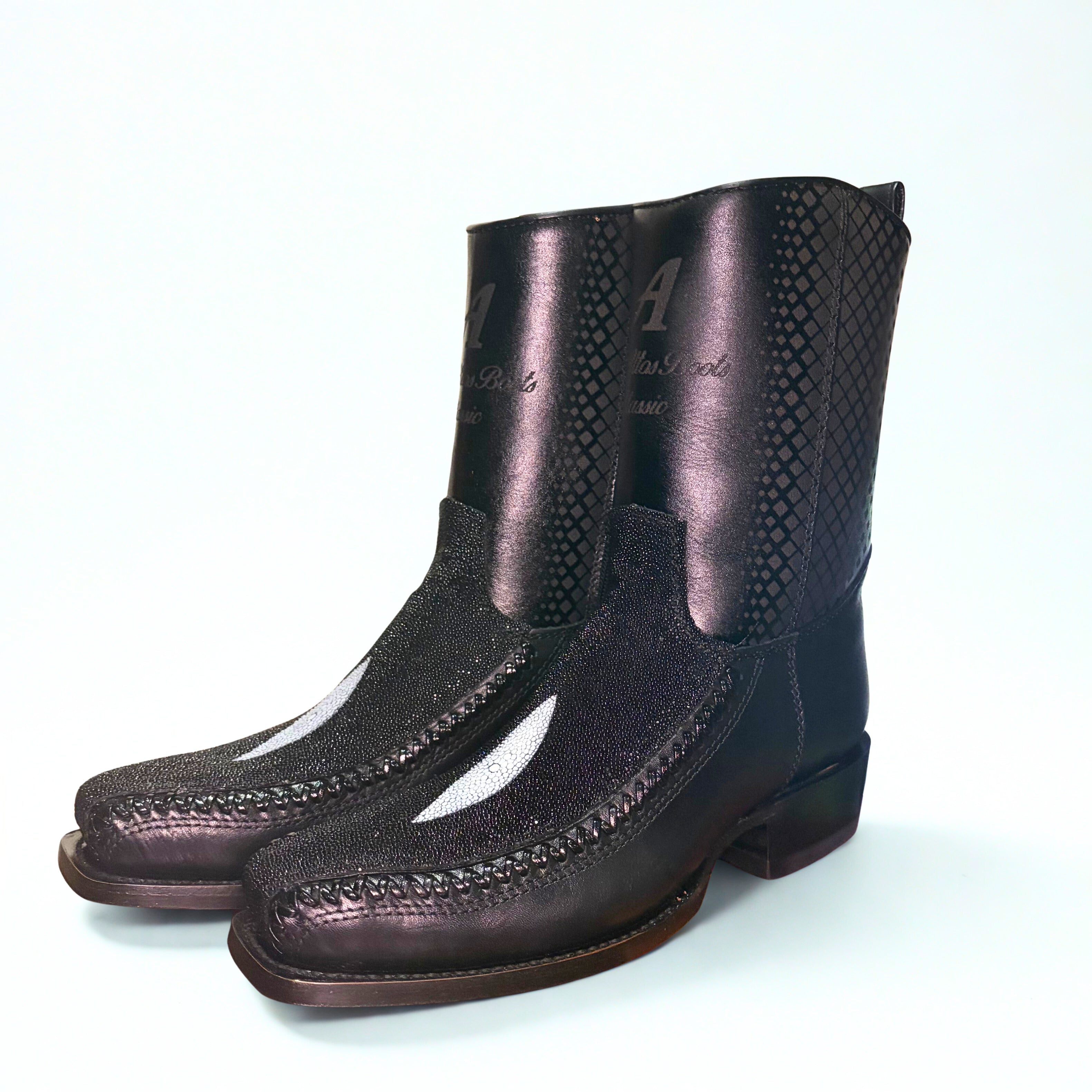 Stingray Single Stone 7X Toe Low Shaft Boot