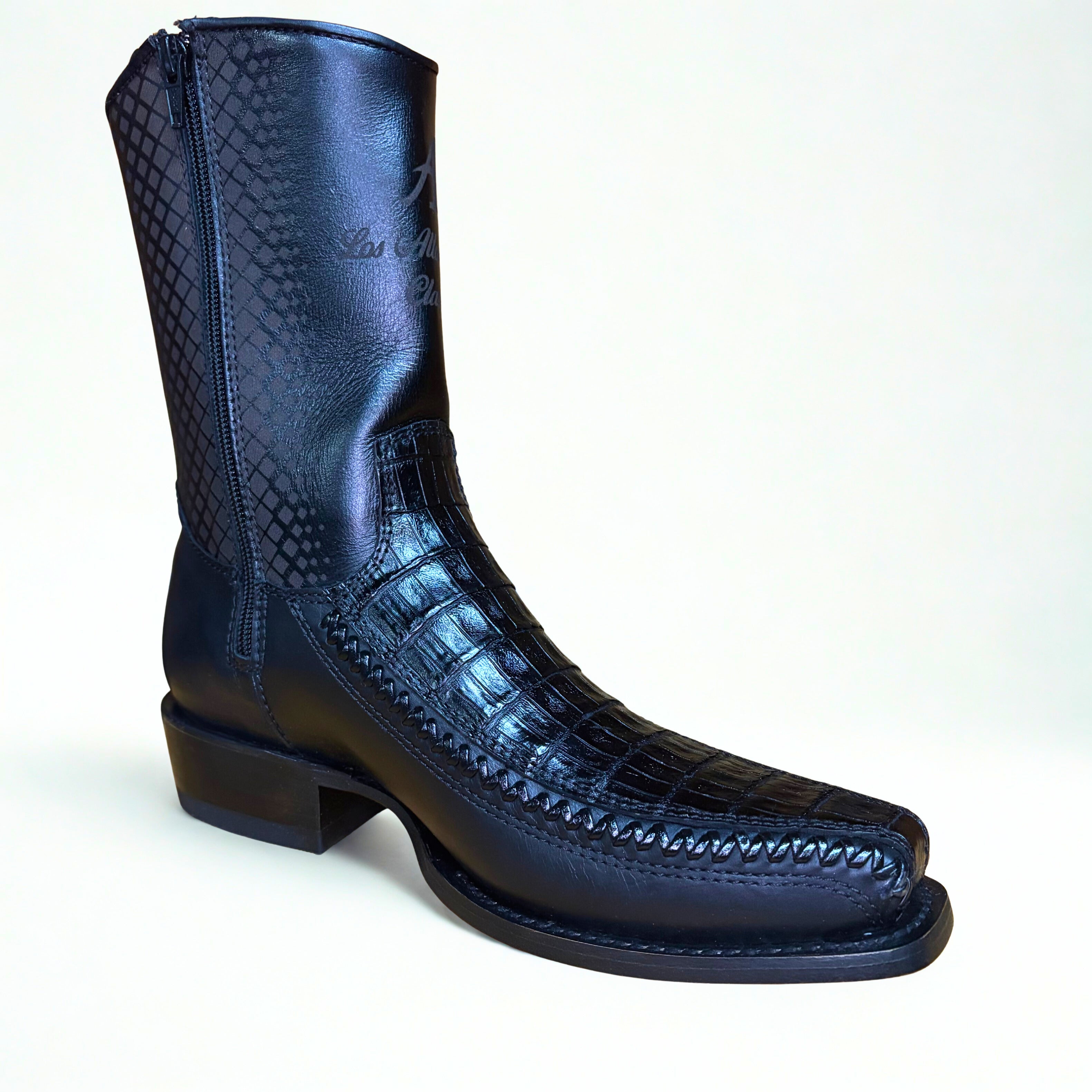 Caiman Belly 7X Toe Low Shaft Boot