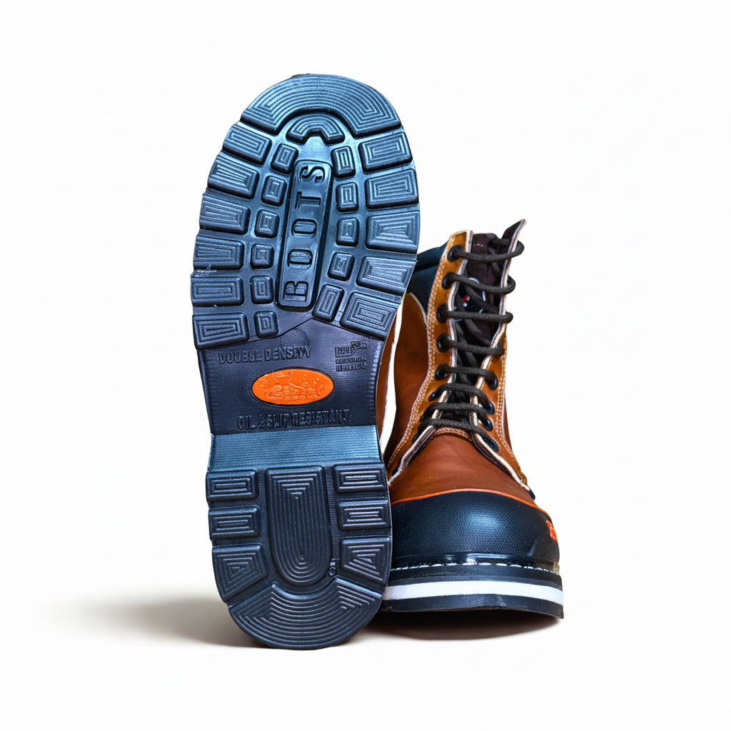 Cerro 750 Industrial Piel Nuez DD Puntera Acero Work Boot