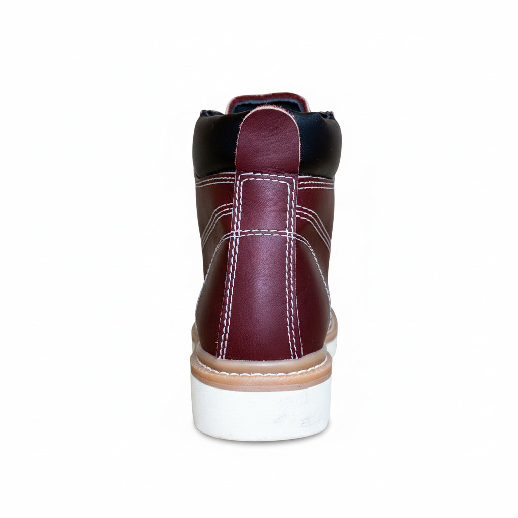 Cerro 535 Piel Shedron Rayas Casco Work Boot