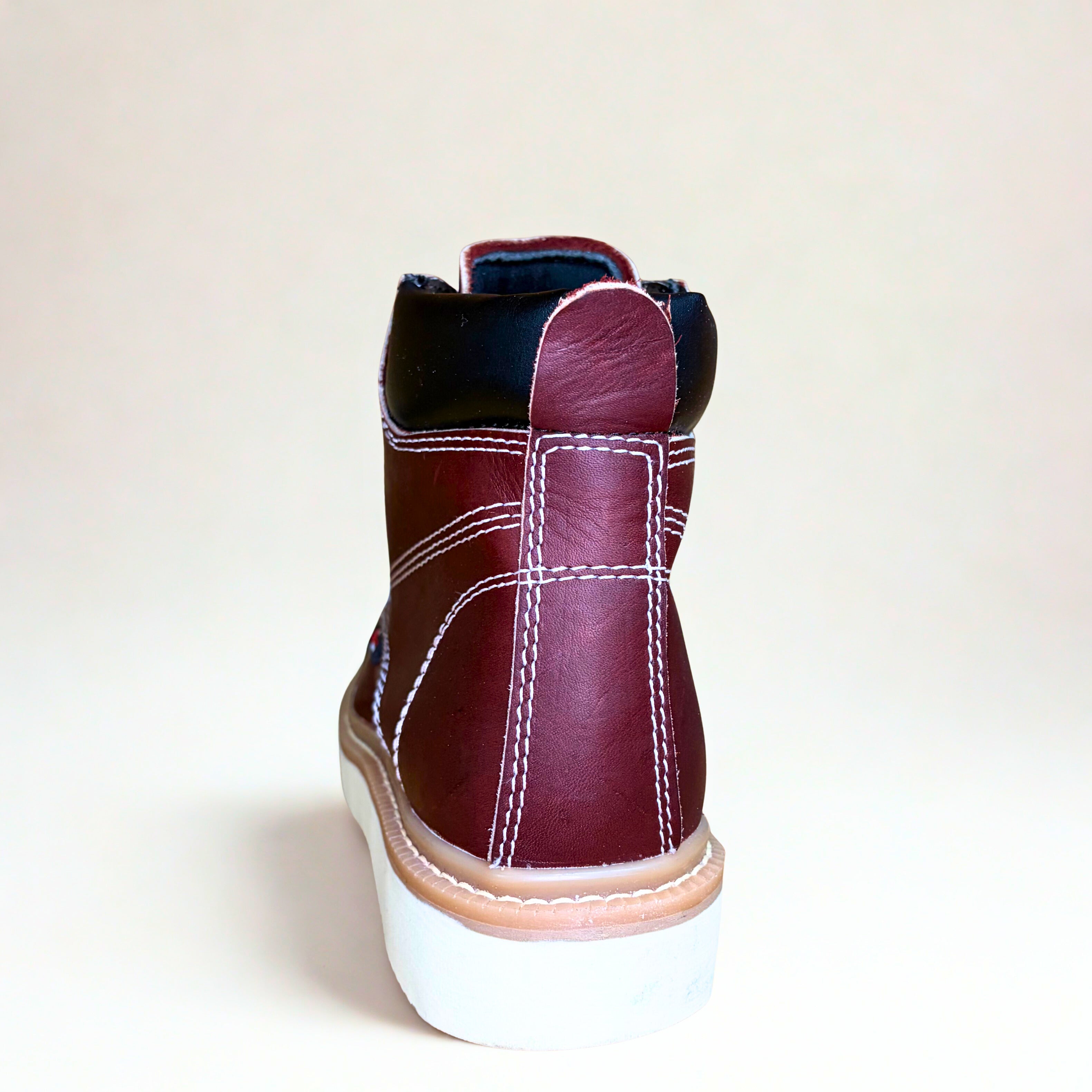 Cerro 535 Piel Shedron Rayas Casco Work Boot