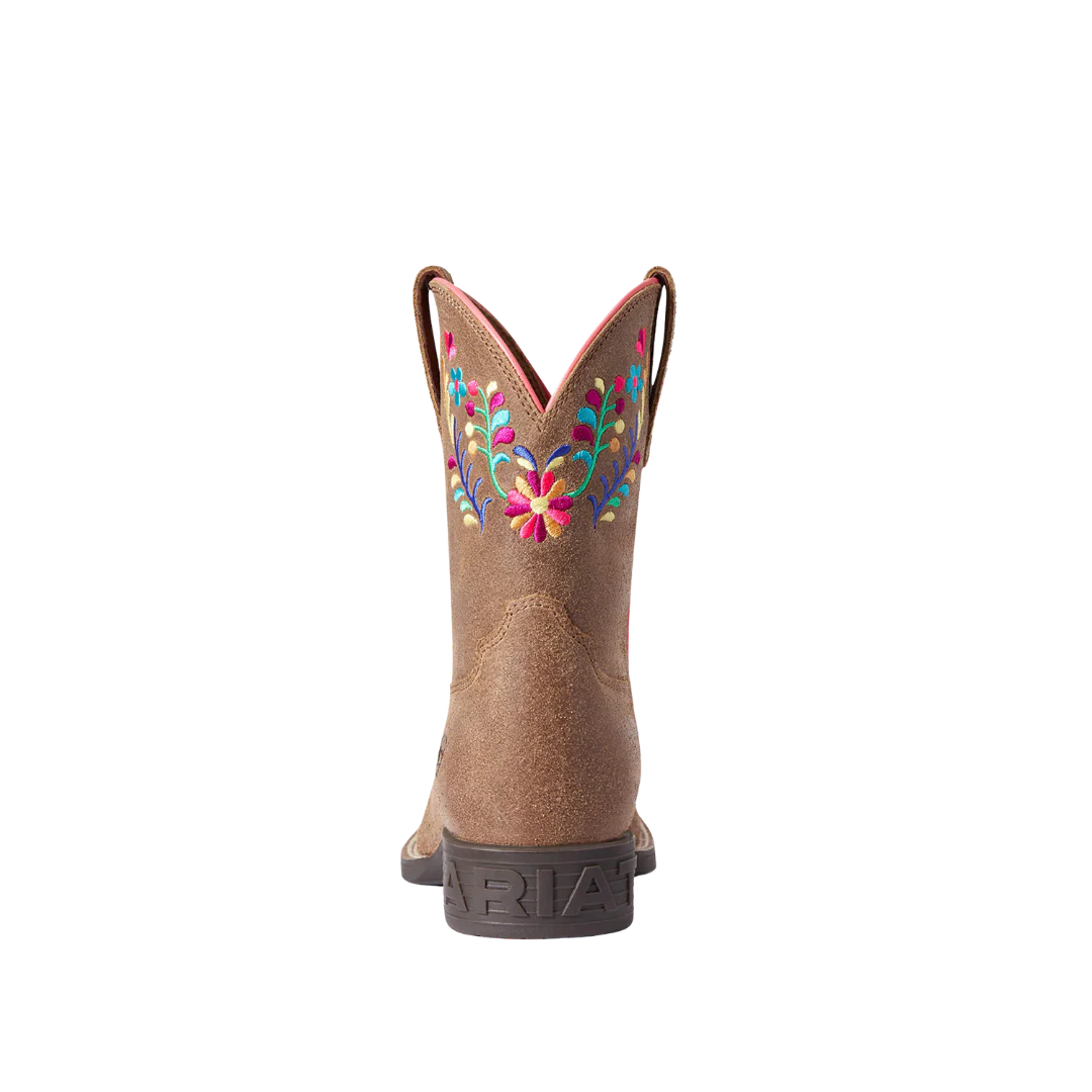 Youth Wild Flower Western Boot