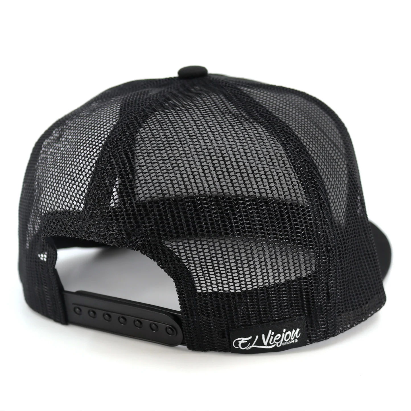 El Cente Black Flat Visor Hat