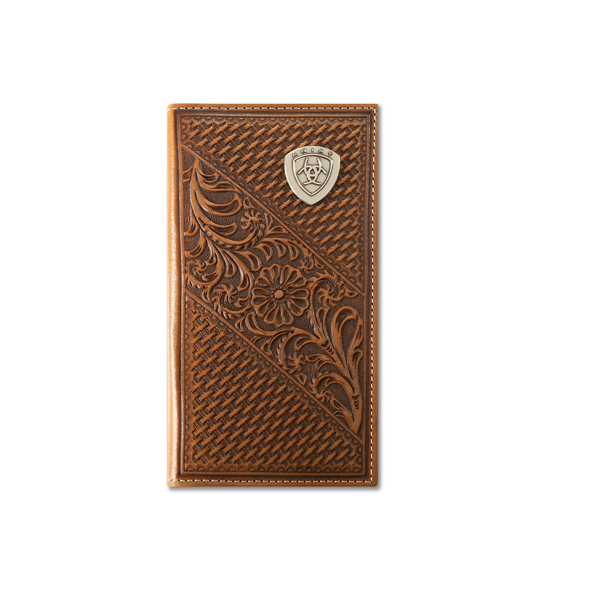 Ariat Men's Rodeo Style Tan Wallet