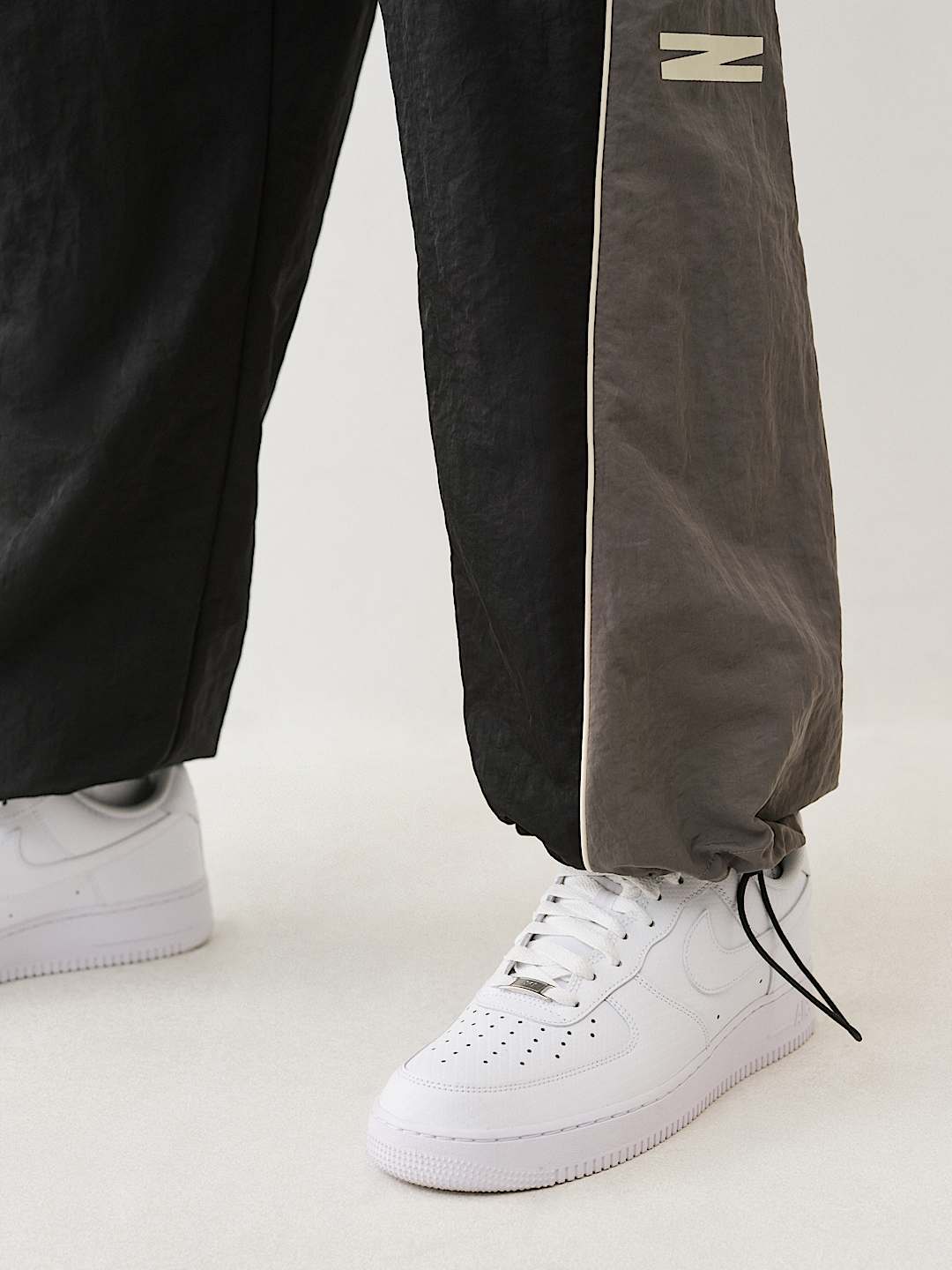 Color Blocked Nylon Jogger