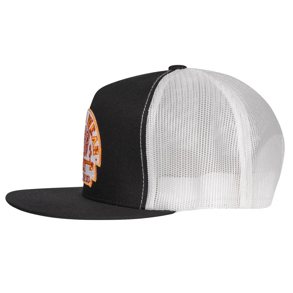Black & White Rusty Arrowhead Classic Five Panel Trucker Hat