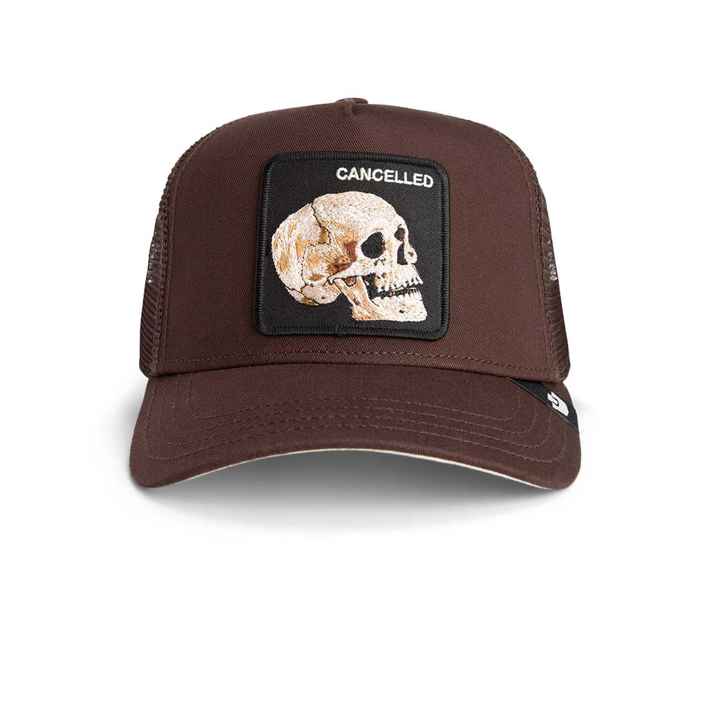 The Cancelled Skull Trucker Hat