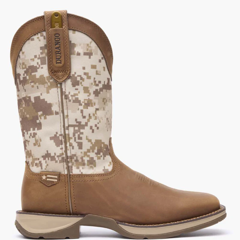 Rebel By Durango® Desert Camo Pull-On Western Boot