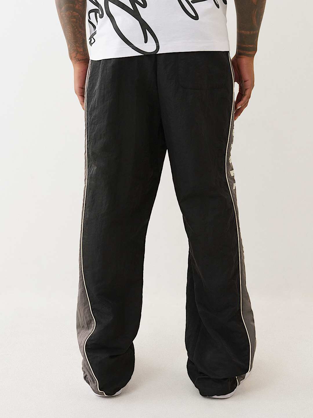 Color Blocked Nylon Jogger