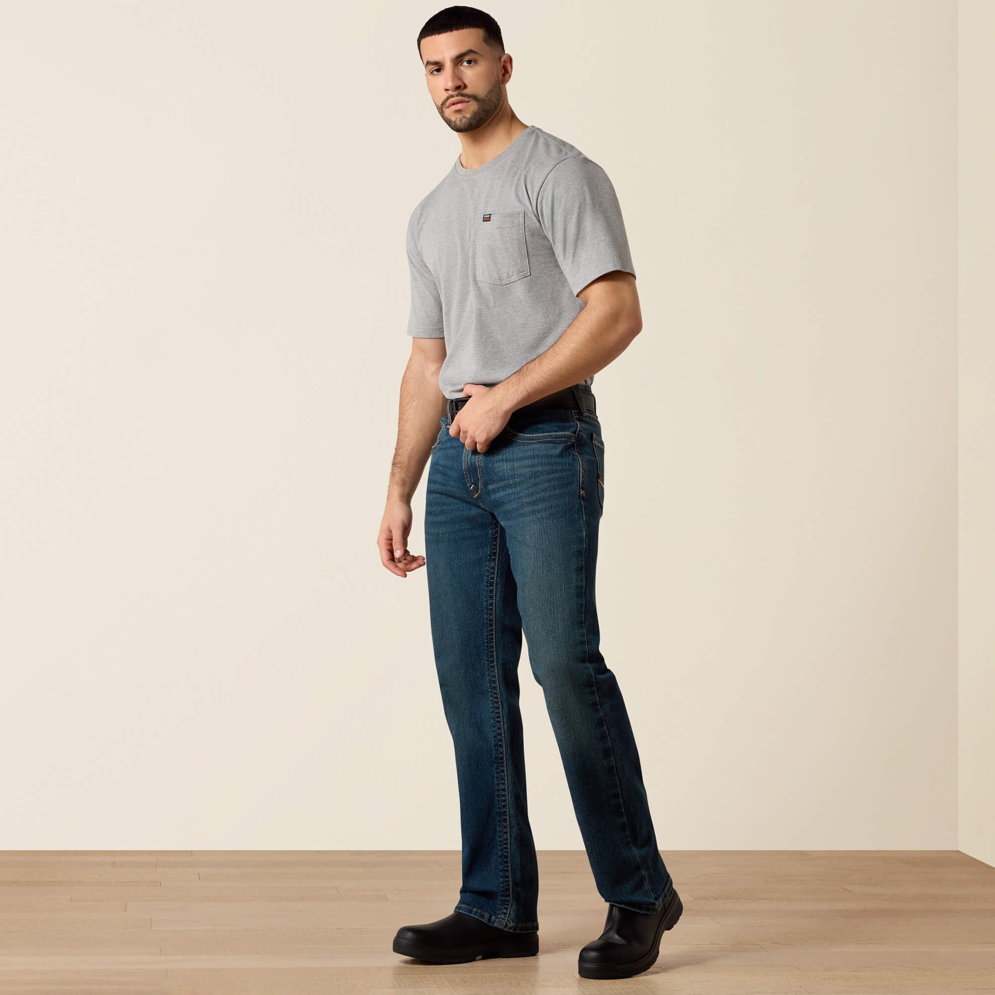 Rebar M4 Relaxed DuraStretch Edge Boot Cut Jean