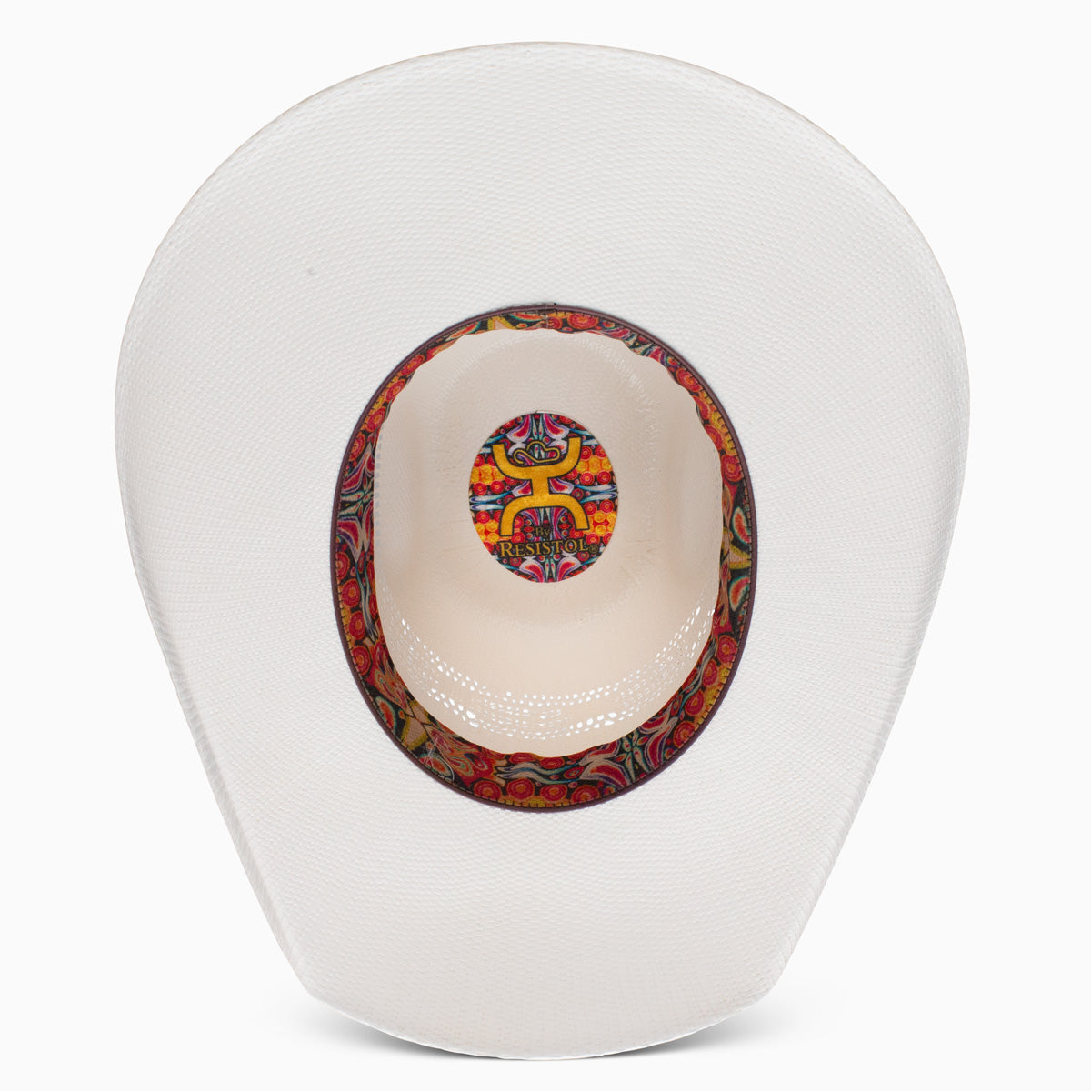 Sombrero de paja rockero