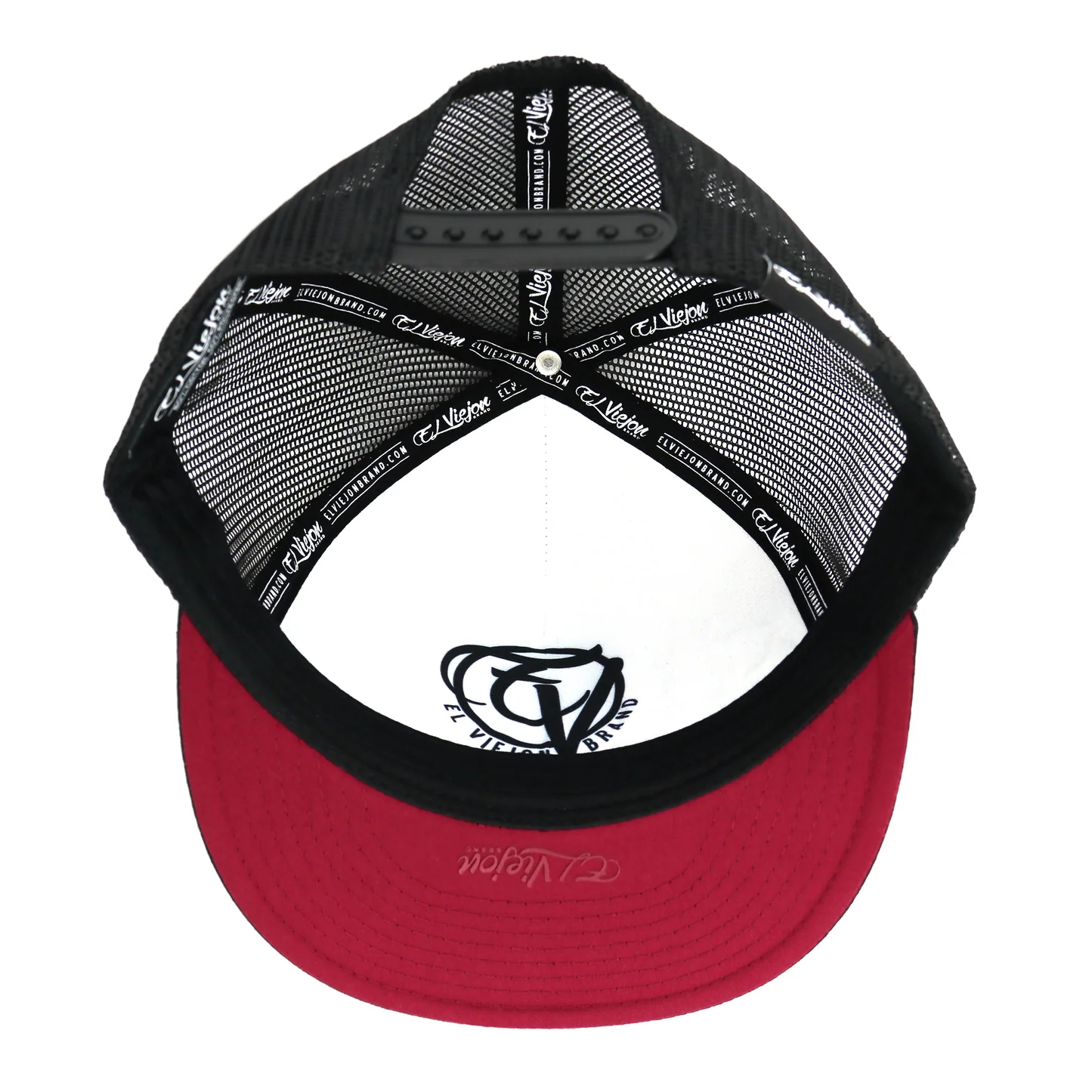La Original Black Flat Visor Hat
