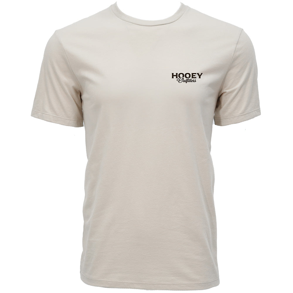 Hooey Remi Cream Outfitters T-Shirt front view in cream