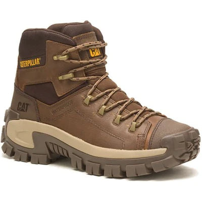 CAT Men's Invader Soft Toe Waterproof Hiker Work Boot -Pyramid