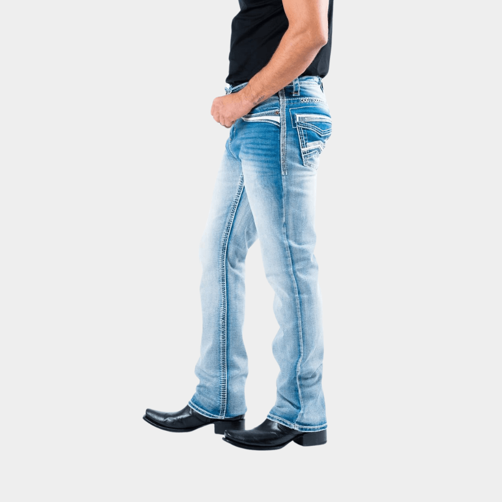 Holt Men's Slim Boot Cut Jeans