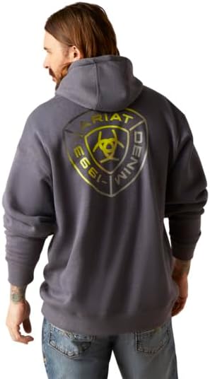 Gradient Badge Hoodie