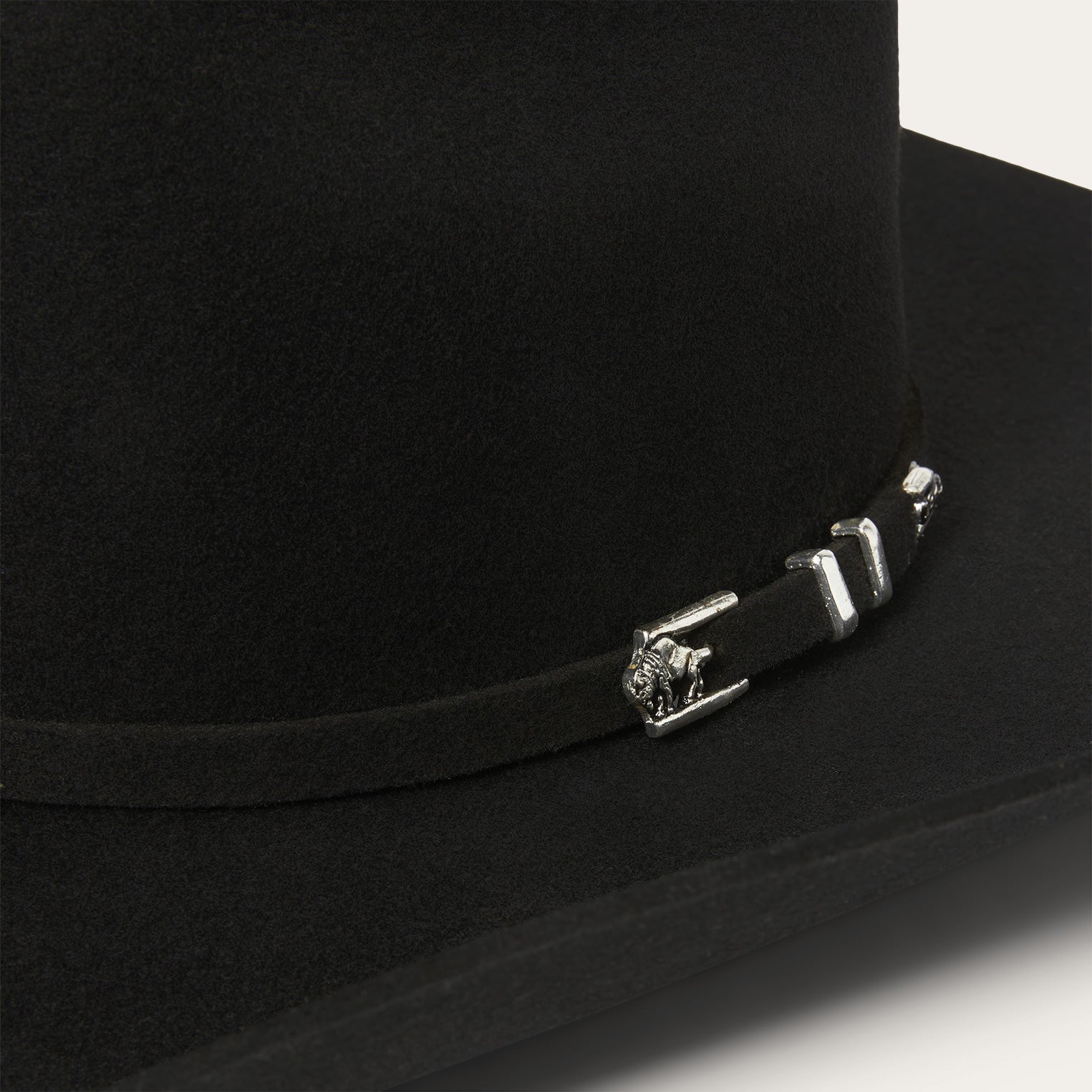 Sombrero de vaquero Apache 4X Negro