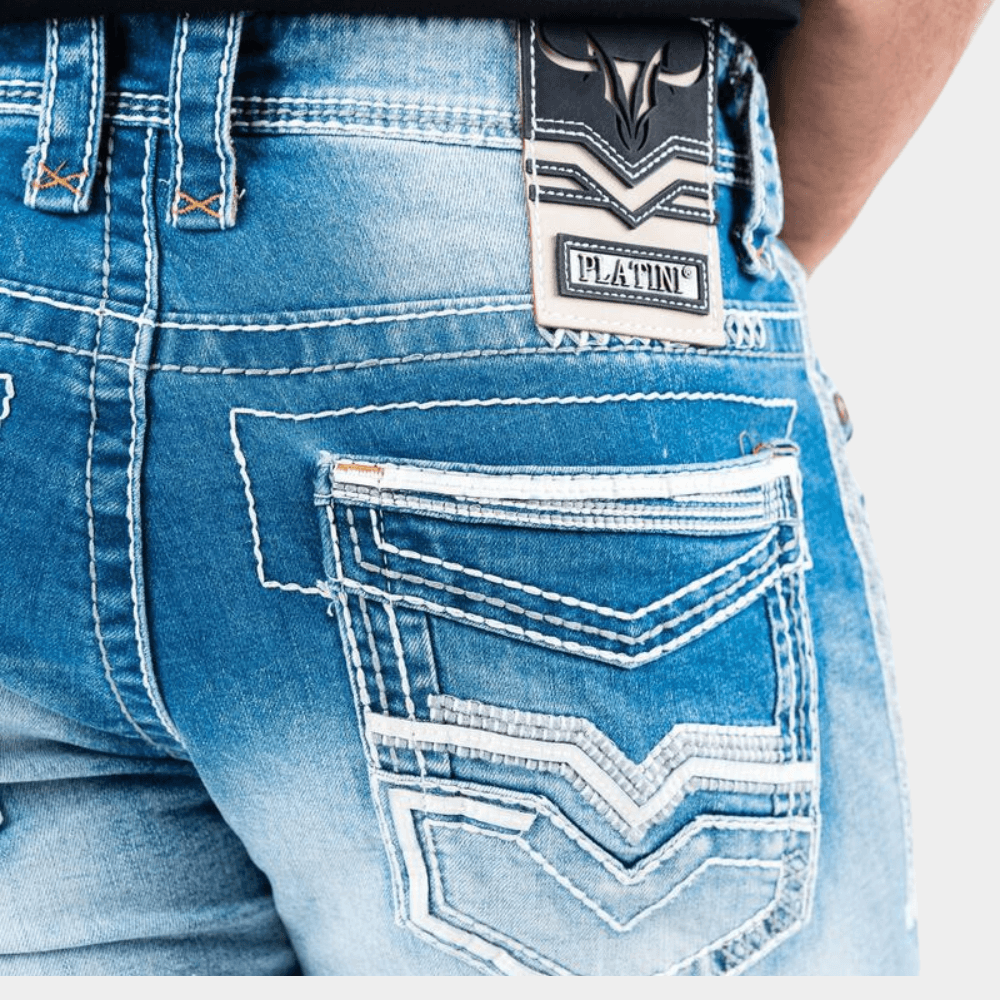 Holt Men's Slim Boot Cut Jeans