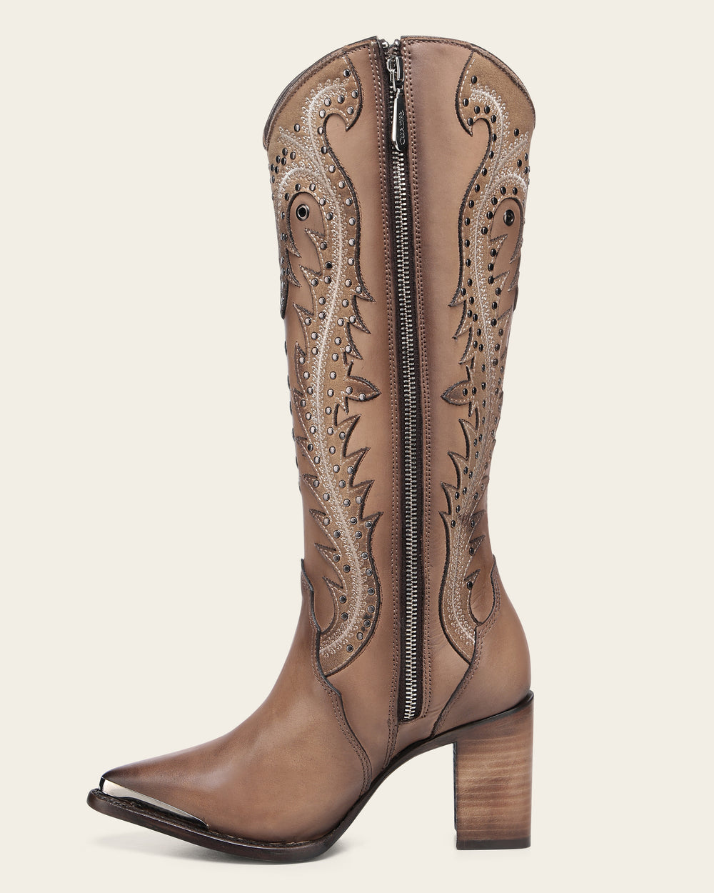 Tall Western Style Brown Boot