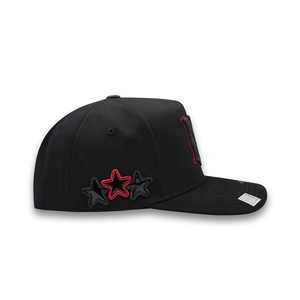 Amr Red Crystals Hat